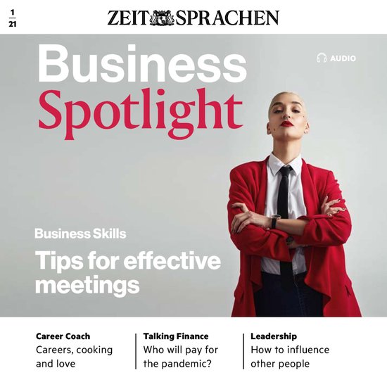 Business-Englisch lernen Audio - Effektive Besprechungen - cover