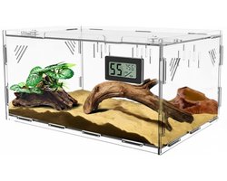 White-Label® Terrarium - Ecosysteem - Reptielenverblijf - Glas