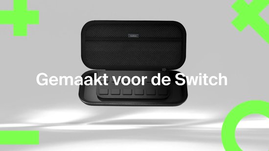 Belkin Gaming Nintendo Switch 2 Beschermhoes met AirTag vak – Antraciet
