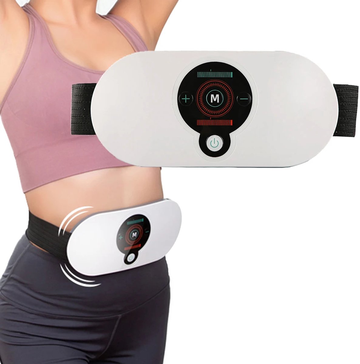WizBay Body Slimming Massage Belt met Verwarming en Vibratie - WizBay - €49,95