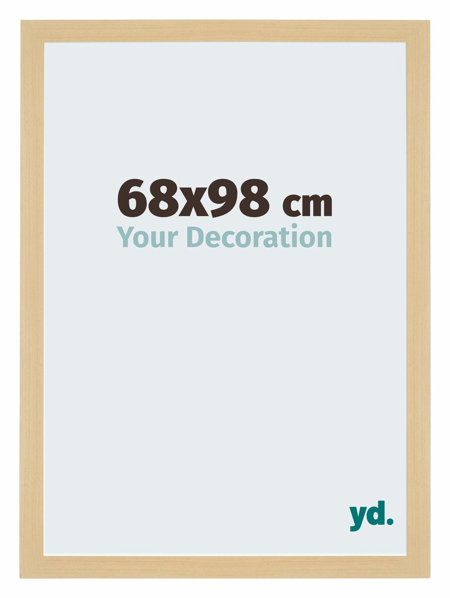 Your Decoration - Puzzellijst 68x98 cm - Ahorn Decor - Puzzellijst 1500-2000 stukjes - MDF Fotolijst - Mura