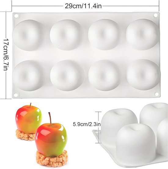 Uposao Siliconen Fruit Vormen, Non-Stick Snoep DIY Vormen Oranje/Framboos/Takken/Banaan 3D Siliconen Fruit Vorm voor Cupcake Decoreren