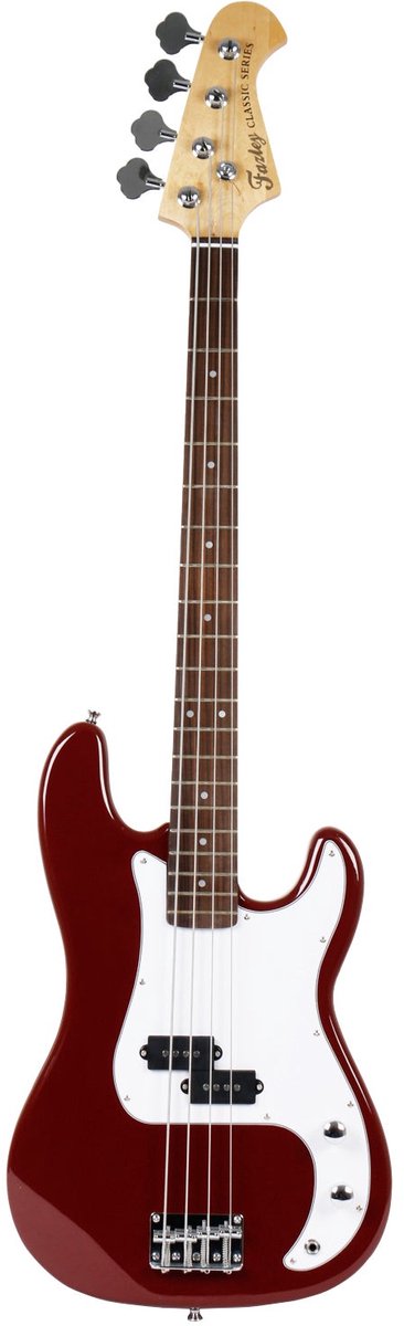 Bol.com Elektrische basgitaar Fazley Classic Series FPB118 Dakota Red aanbieding