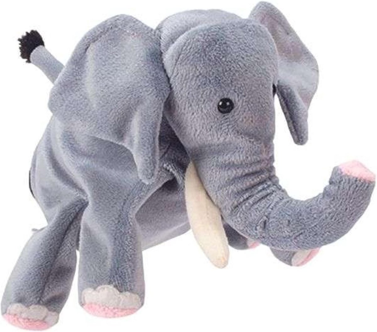 Dummy Elefant Pluche Speelgoed voor Rollenspellen - Multicolour 29 x 7 x 21.5 cm