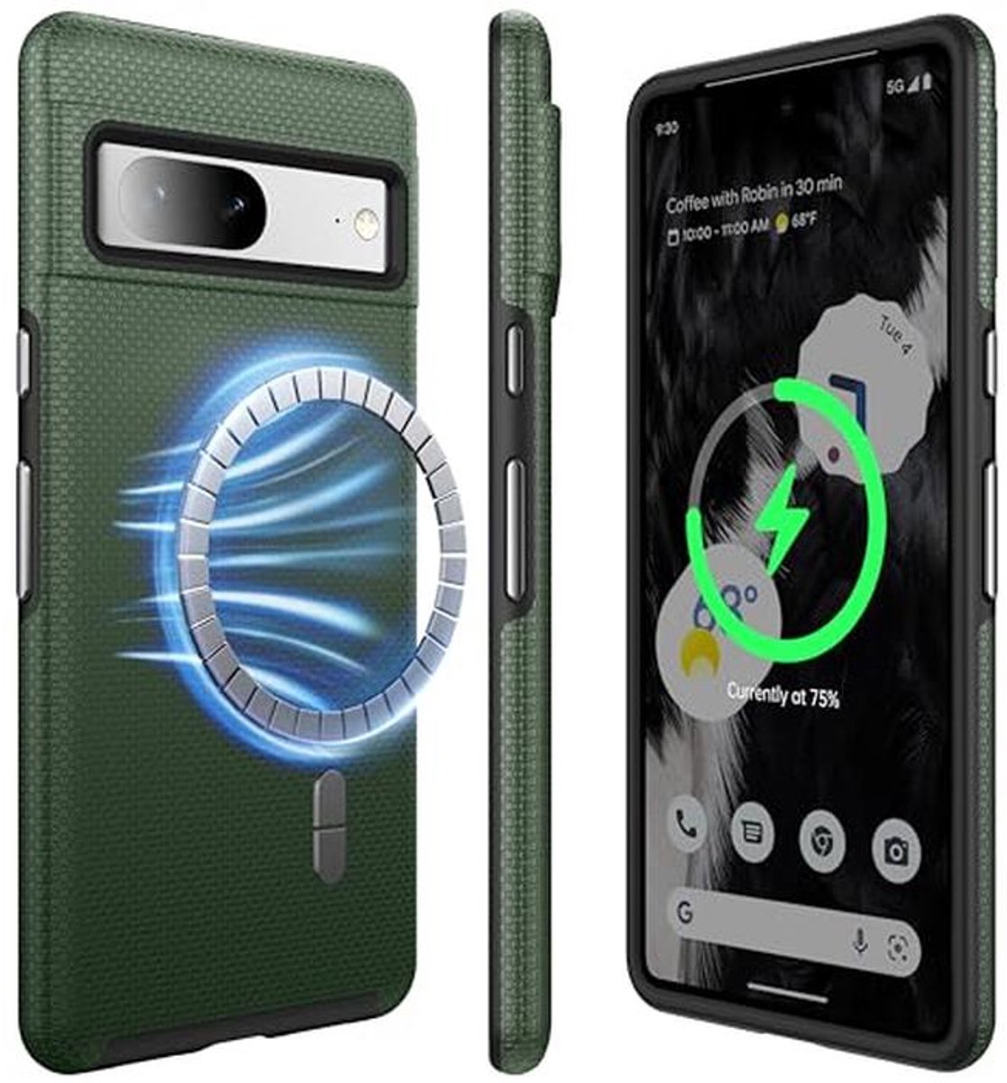 Sterk Magnetisch Hoesje voor Google Pixel 7 - Schokbestendig en Slank Design