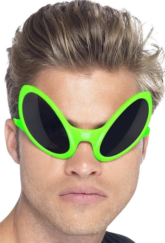WIDMANN - Alien bril voor volwassenen - Accessoires > Brillen | bol.com