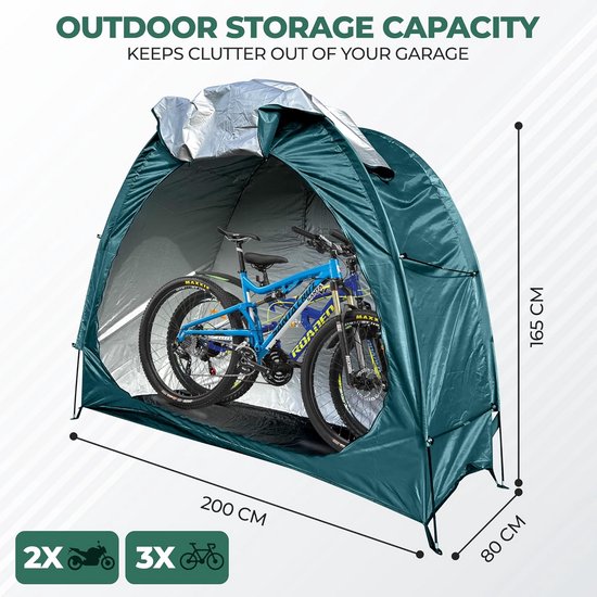 AOMiGT Waterdichte Fietshoes – 210x100 Cm, Universeel Model, Winddicht En Geschikt Voor 29 Inch Fietsen (grijs)