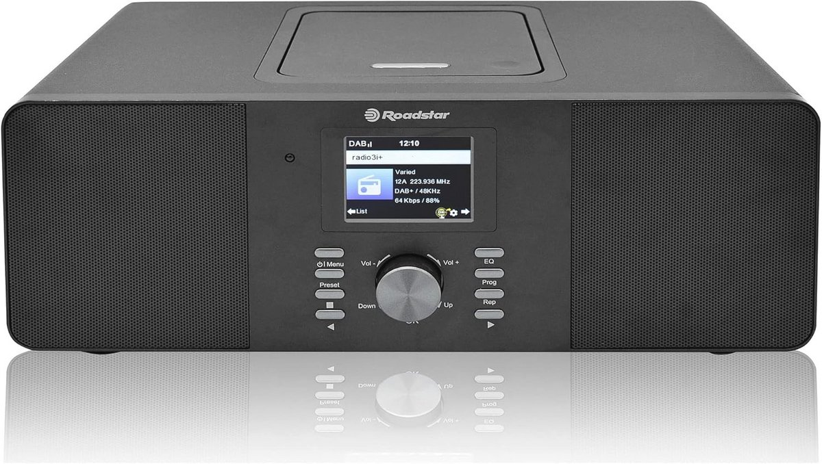 Microsysteem Internetradio met Bluetooth, CD-speler en DAB+/FM