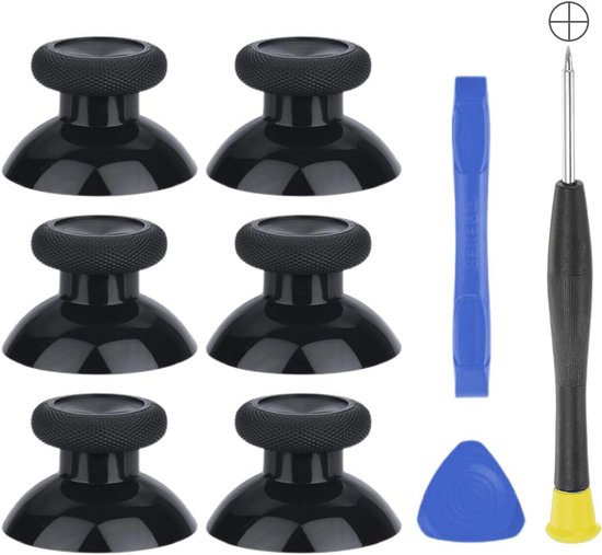 Thumbsticks voor PS5-controller - 3 paar vervangende analoge sticks met tools