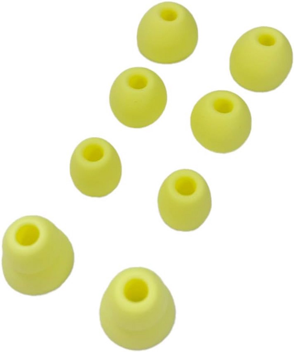 Reserve siliconen oordopjes voor in-ear hoofdtelefoons - 4 paar, 4 maten