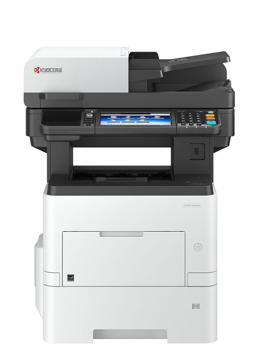 Kyocera - Ecosys - M3860idn - Laserprinter - A4 - 1200 x 1200 DPI - 480x495x613 mm