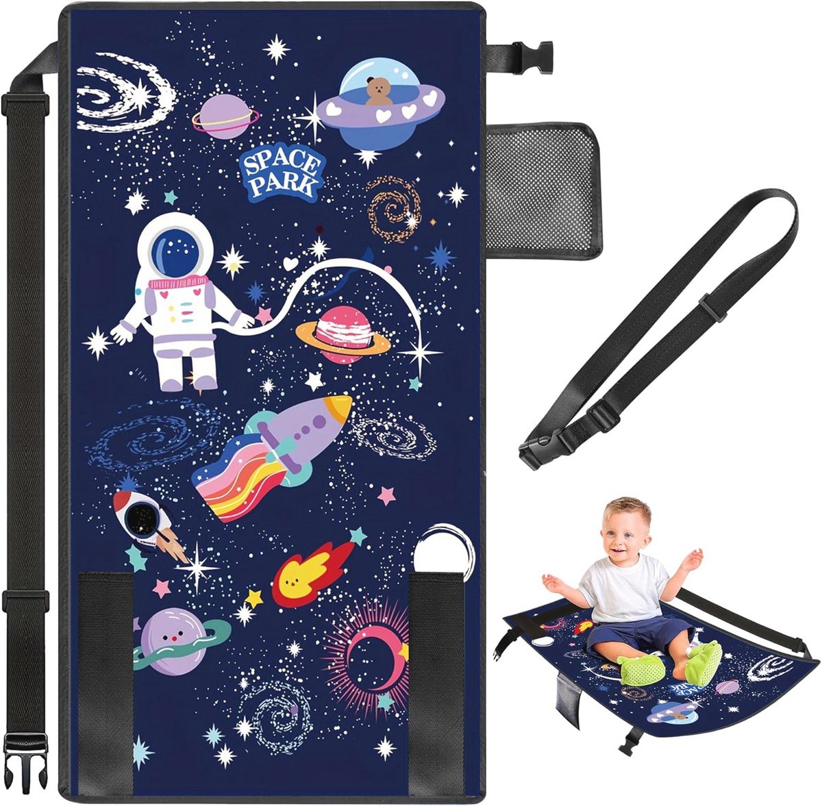 Voetensteun voor kinderen in het vliegtuig - Reisaccessoires voor extra comfort en veiligheid