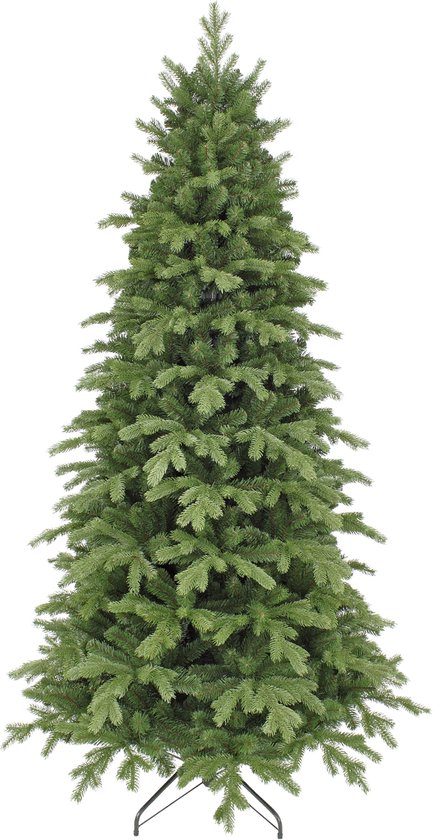 Triumph Tree Sherwood Kunst Kerstboom met Verlichting - Kunstkerstboom H120 x Ø74 cm - Groen