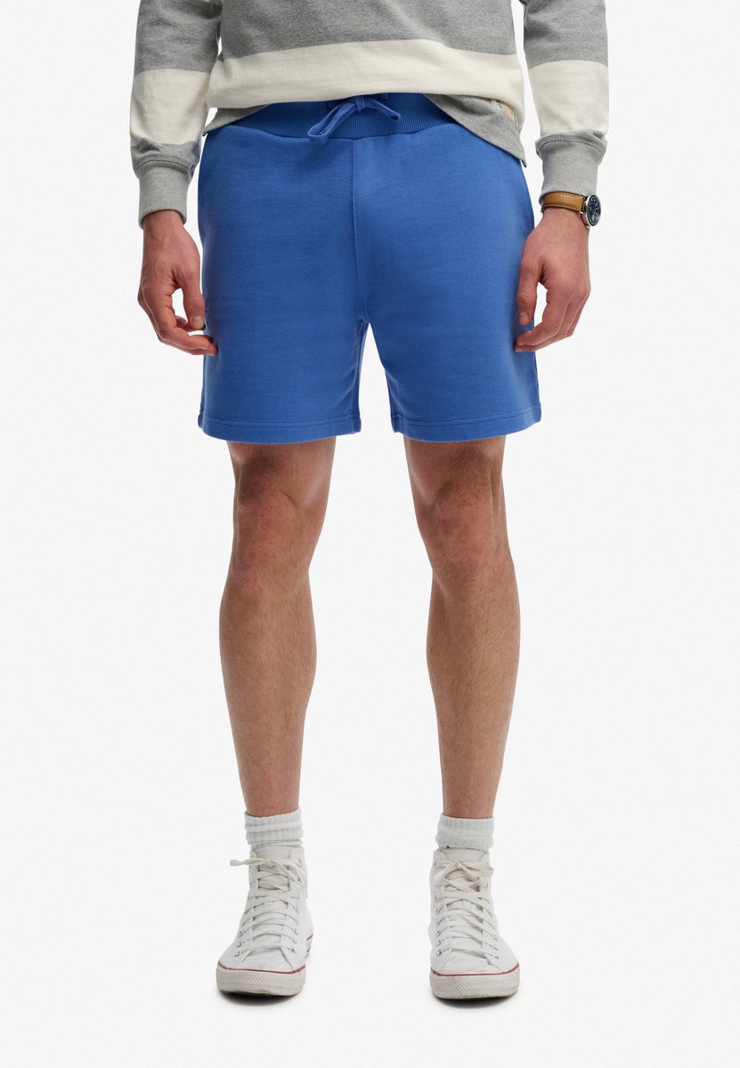 Superdry Essential Logo Classic Shorts Heren Korte broeken Blauw