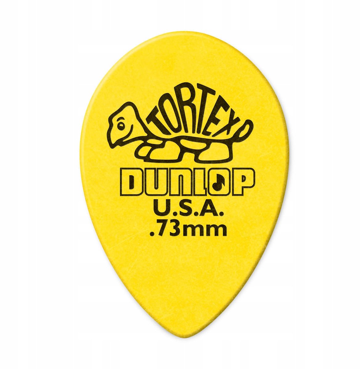 Dunlop Tortex Teardrop Plectrums 0,73 mm - Duurzaam en Flexibel