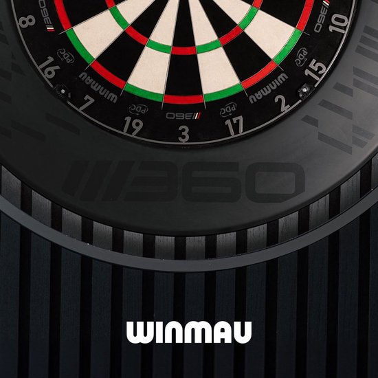 Winmau Blade Triple Core 360 + Winmau 360 Surround Black + Tungsten Darts - Dartset van Winmau — afbeelding 2