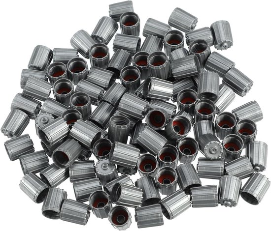 Lot De 8 Bouchons De Valve De Pneu En Plastique Avec Joint D'étanchéité Pour SUV, Moto, Camion