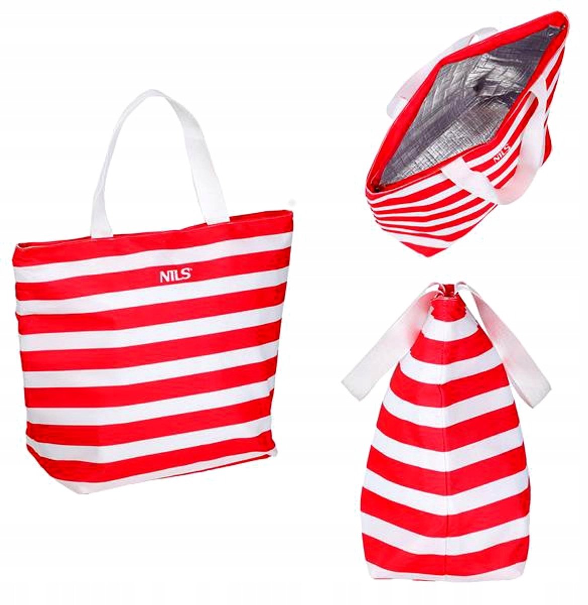 NILS NC3100 Grote Thermische Picknicktas Koeltas 32L Rood