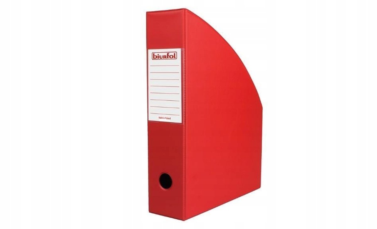 Biurfol Documentenbak Rood 7cm A4 - Praktische Opberger