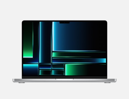 MacBook Pro 14" 2023 M3 4.05GHz 8 cores CPU 10 cores GPU 8GB 512GB SSD Silver QWERTY - Apple - Hoofdafbeelding