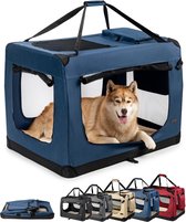 PETCUTE Hondentransportbox, ademende kattendraagtas, kattentransportbox, draagtassen met zacht matras, stof Oxford-huisdierdraagtas met schouderriem, goedgekeurd voor luchtvaartmaatschappijen, zwart