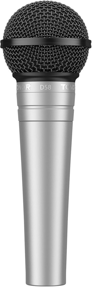 Dynamische Zangmicrofoon met Popfilter - Cardioïde Opnamepatroon voor Studio & Podium