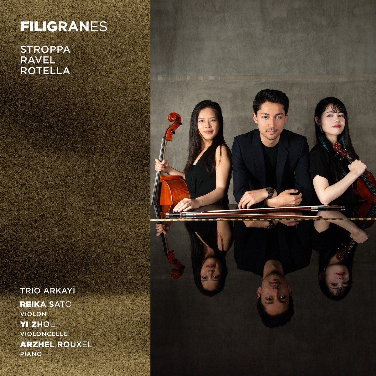 Reika Sato, Yi Zhou & Arzhel Rouxel - Filigranes (CD)