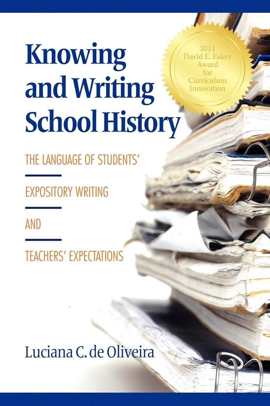Knowing and Writing School History - cover