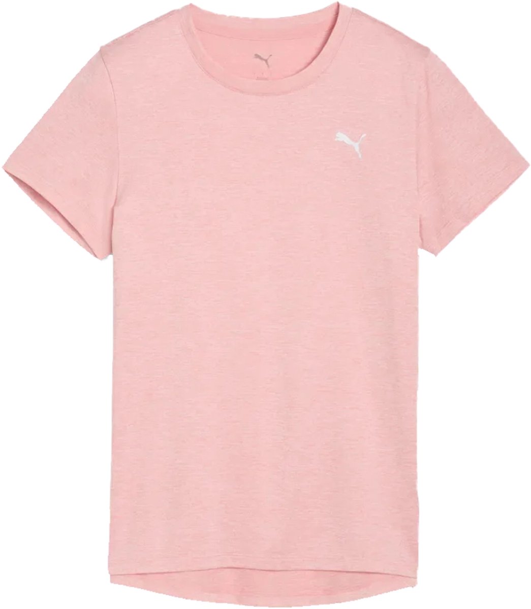 Puma tad essential heather t-shirt in de kleur . Roze