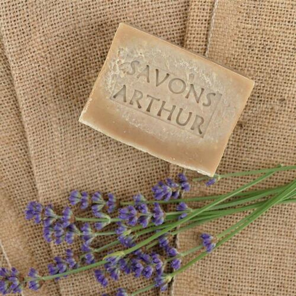 2 stuks Biologische Marseille Biologische lavendel zeep en -shampoo - gecombineerde en beschadigde huid 2x100gr