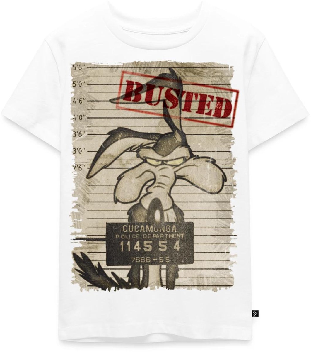 Looney Tunes Wile E. Coyote Busted Premium T Shirt Kinderen