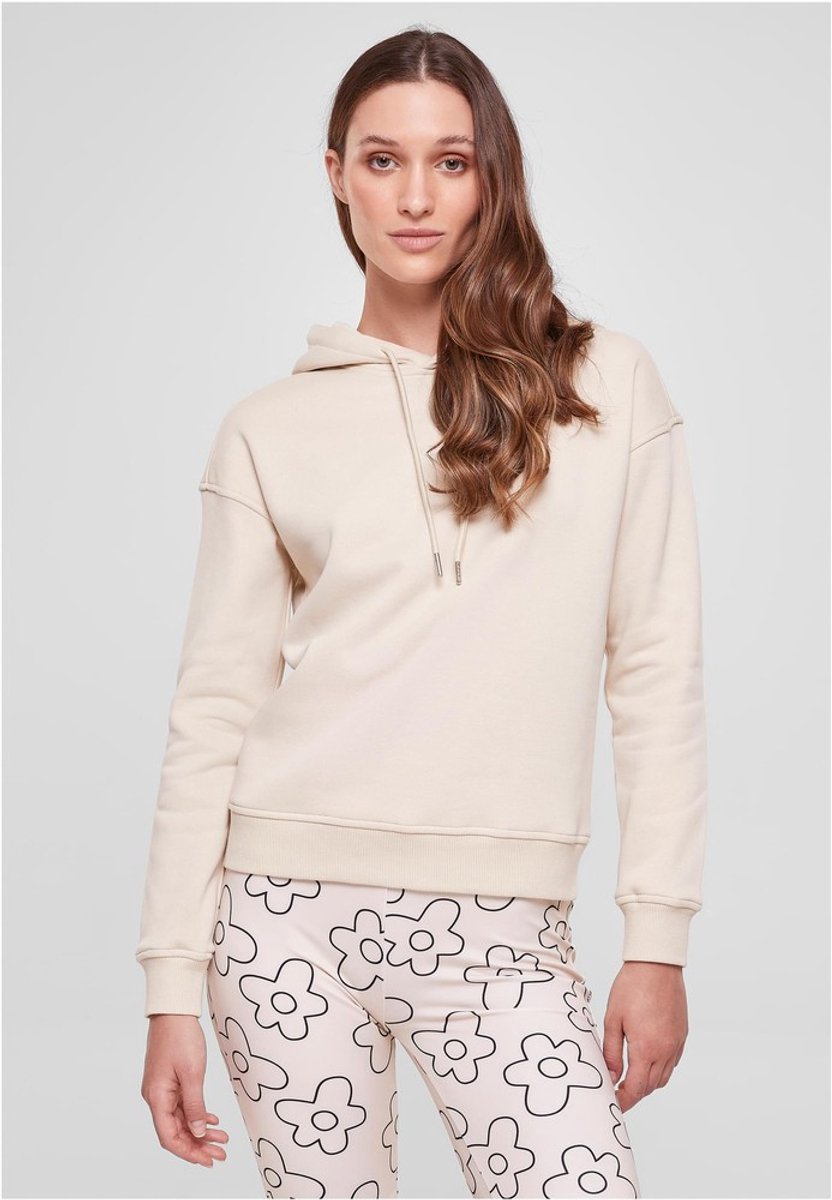 Urban Classics Basic Hoodie/trui M Gebroken Creme