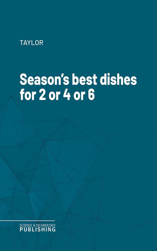 Season's best dishes for 2 or 4 or 6 - cover
