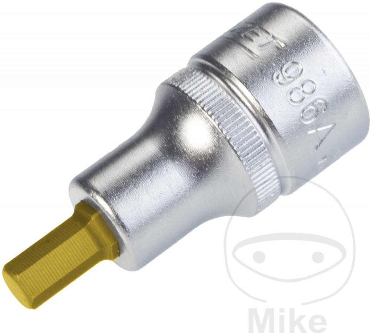 HAZET Dopsleutelbit 986A-1/4 · 1/2 inch (12,5 mm) vierkant hol · Binnen-zeskant-profiel · SW 1/4?