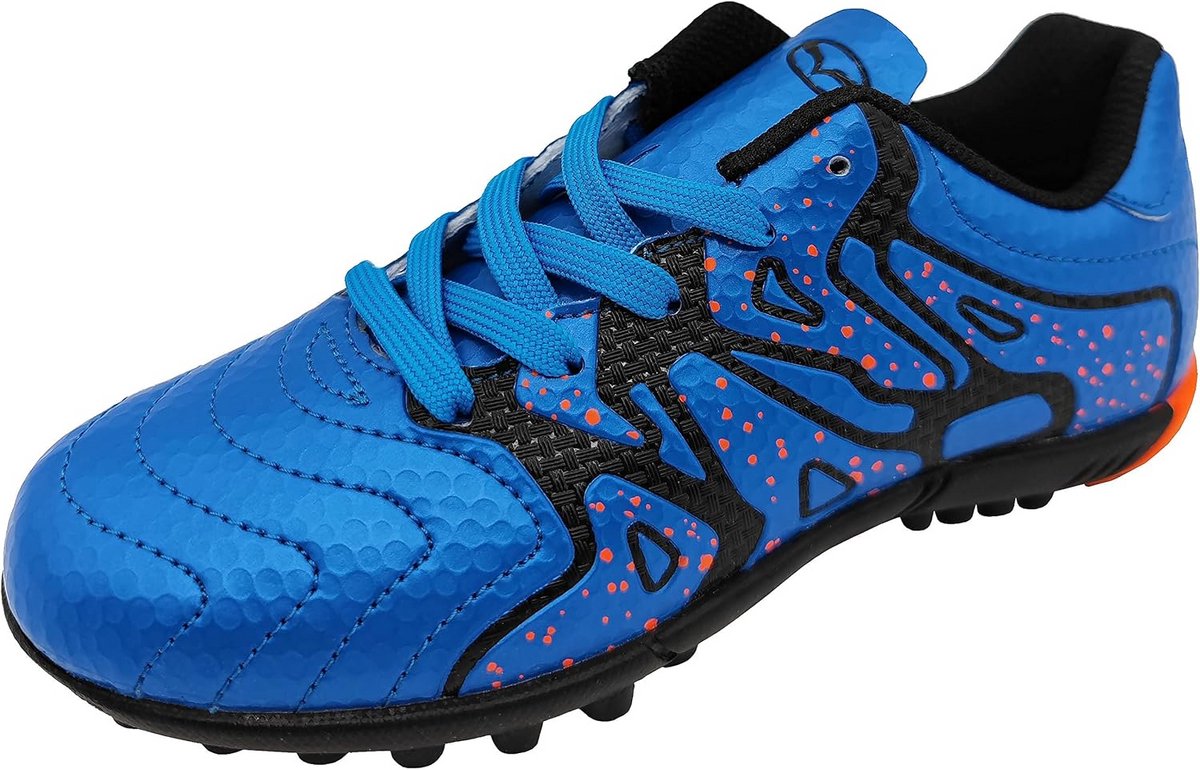 Voetbalschoenen voor kinderen - synthetisch bovenmateriaal, rubberen zool, casual outdoor turf
