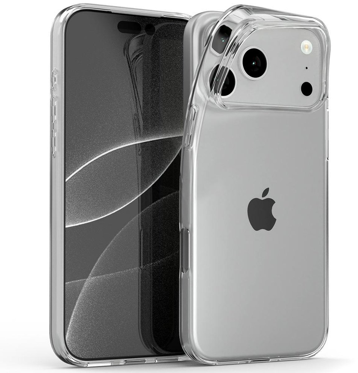 Mercury Jelly Transparante Hoes Voor Iphone 17 Pro Max Beschermhoes