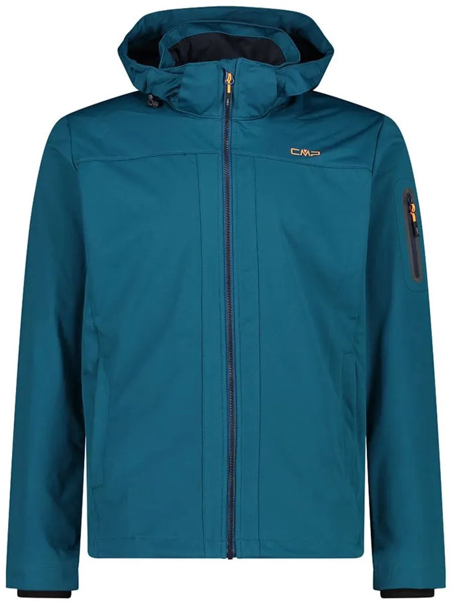 Cmp Zip Hood 39a5027 Softshelljack Man Deep Lake