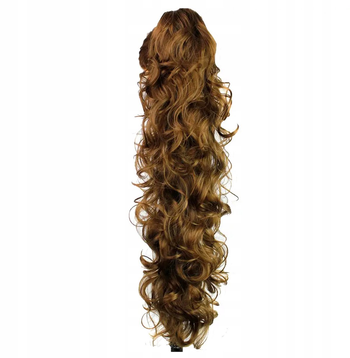 Synthetische Clip-in Paardenstaart 66 cm - Krullend Haarstuk