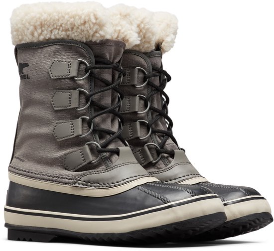 Sorel WINTER CARNIVAL™ BOOT WP Bottes de neige pour femme pour femmes - Carrière, Noir - Taille 40