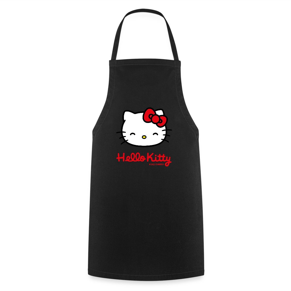 Hello Kitty Lacht Met Hello Kitty-Letters Keukenschort