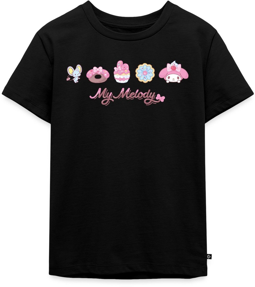 My Melody Met Flat En Gebakjes Premium T Shirt Kinderen