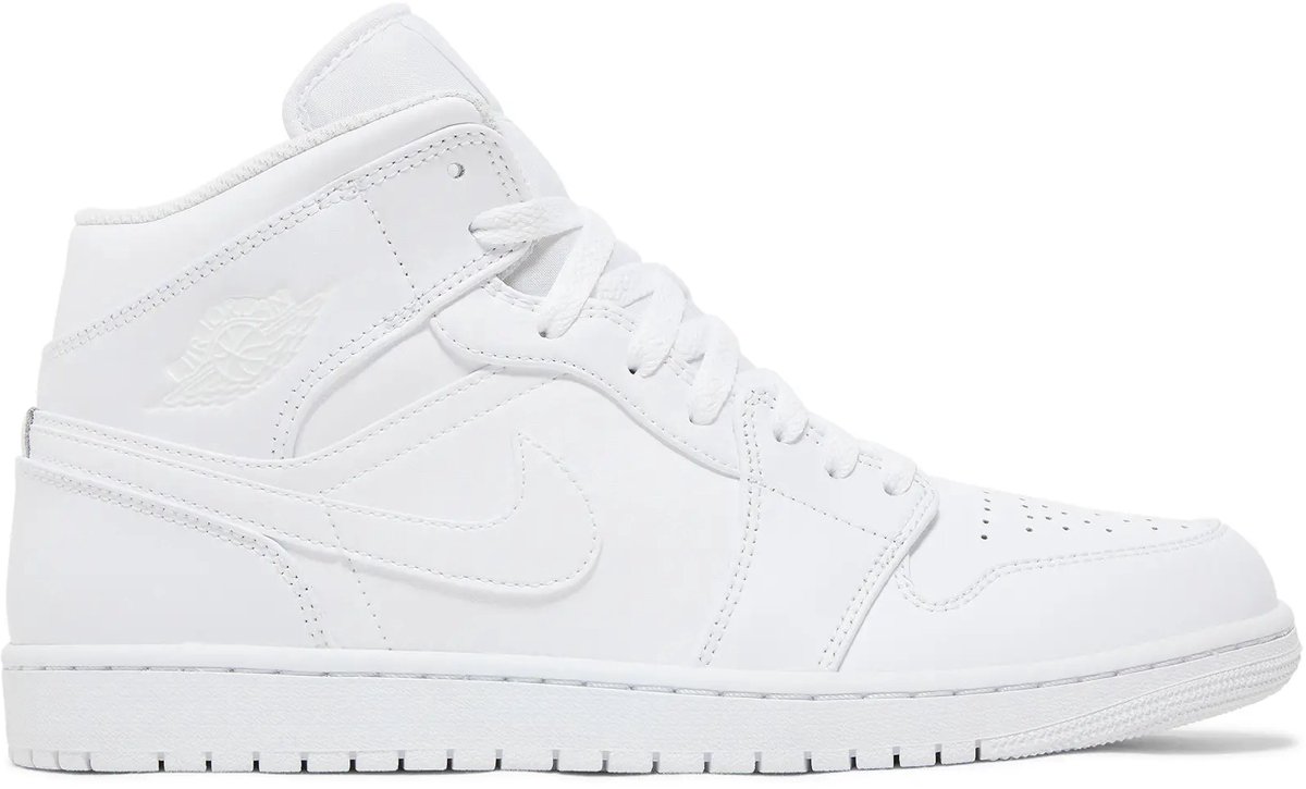 Nike Air Jordan 1 Mid triple white