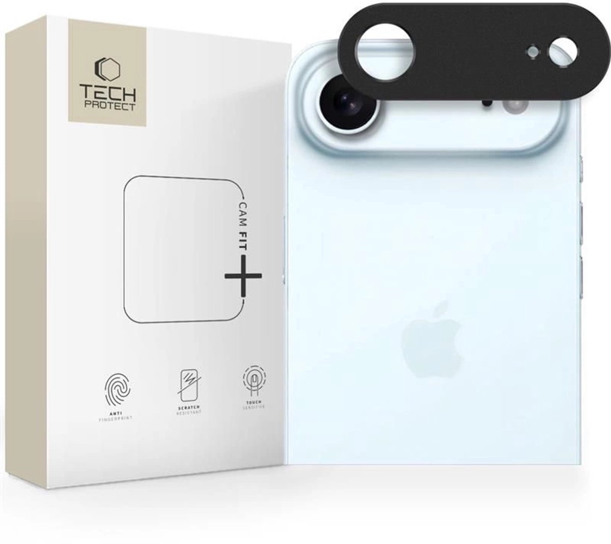 Tech-Protect Camera Beschermhoesje Voor Iphone 17 Air Zwart