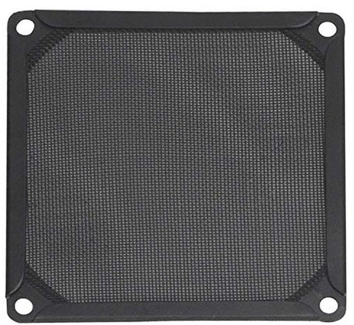 Ventilatorfilter 12 cm Aluminium Zwart voor PC Koeling