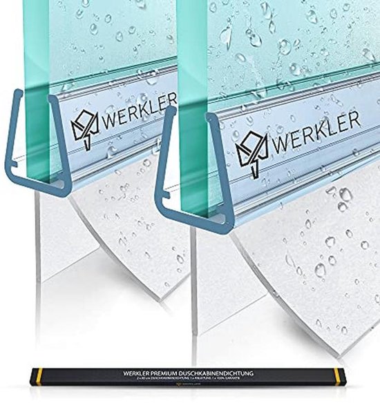 STEIGNER douchestrip, 180cm, glasdikte 6/7/ 8 mm, recht STEIGNER douchestrip, 180cm, glasdikte 6/7/ 8 mm, recht