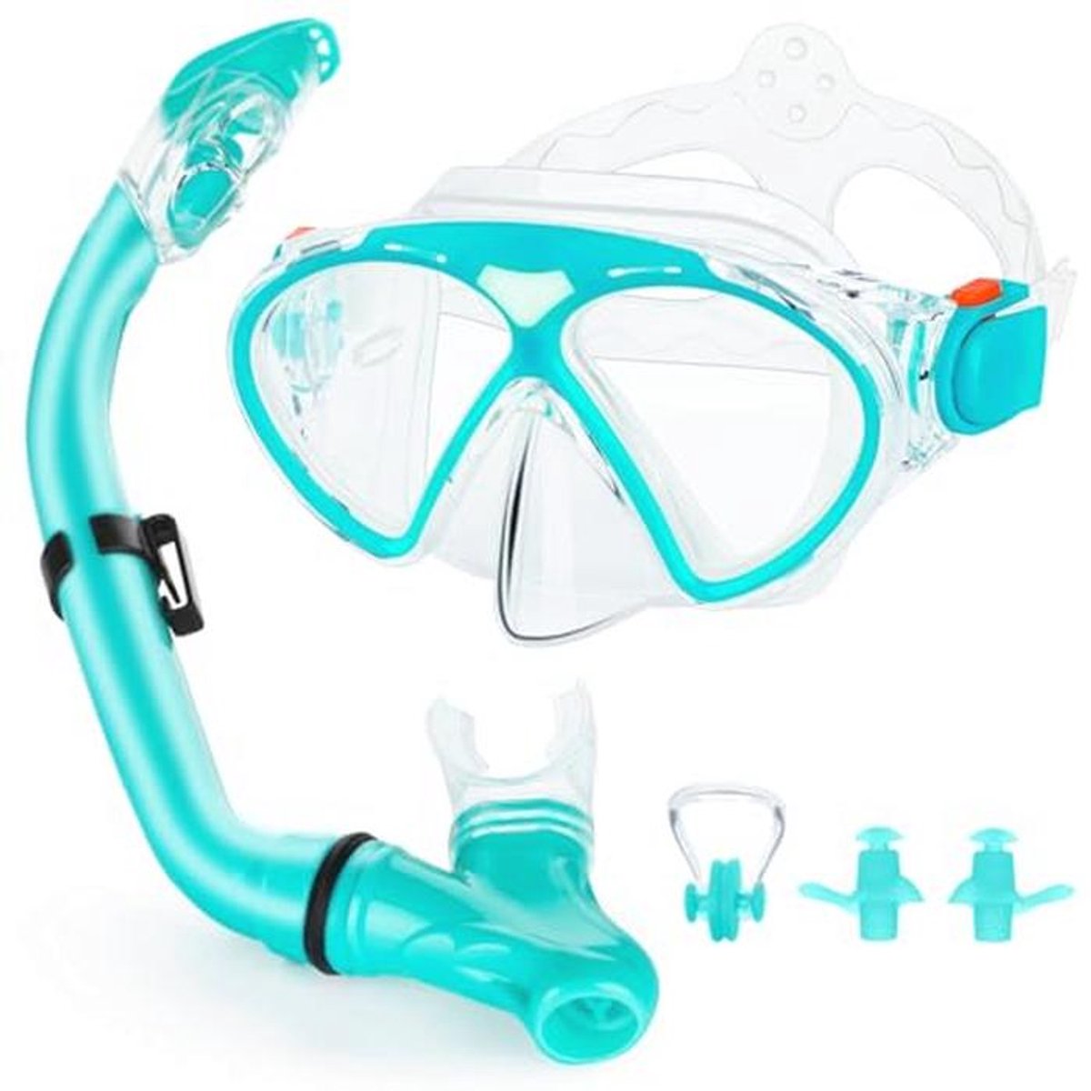 Snorkelset voor Kinderen met Duikbril en Droog Snorkel
