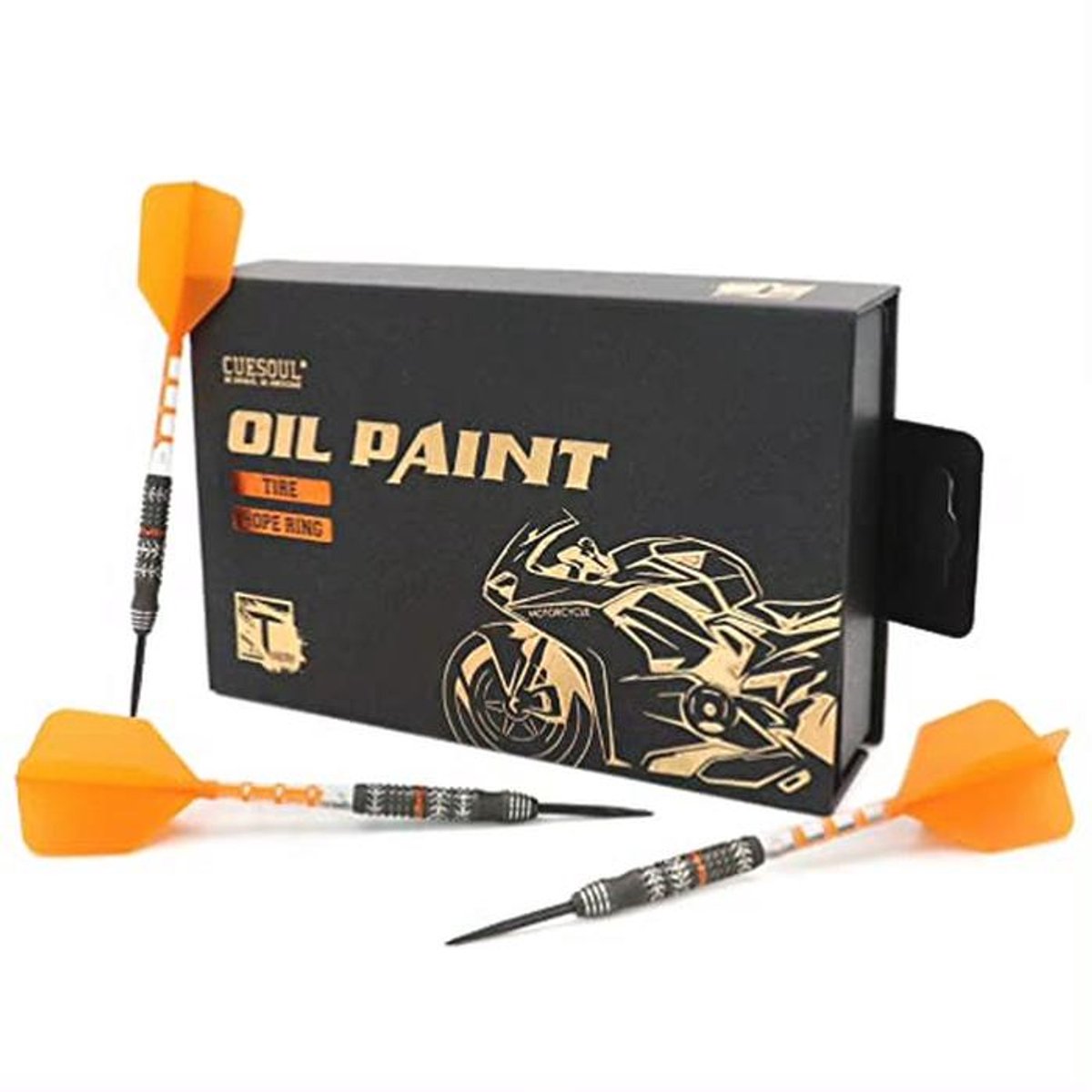 90% Tungsten Darts Set met Stalen Tip en Olieverf Afgewerkt