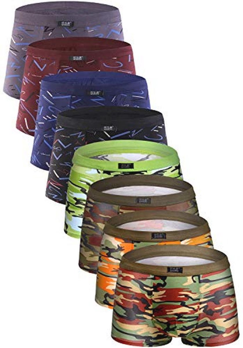 Zachte Bamboe Boxershorts voor Heren - Luchtdoorlatend Multipack