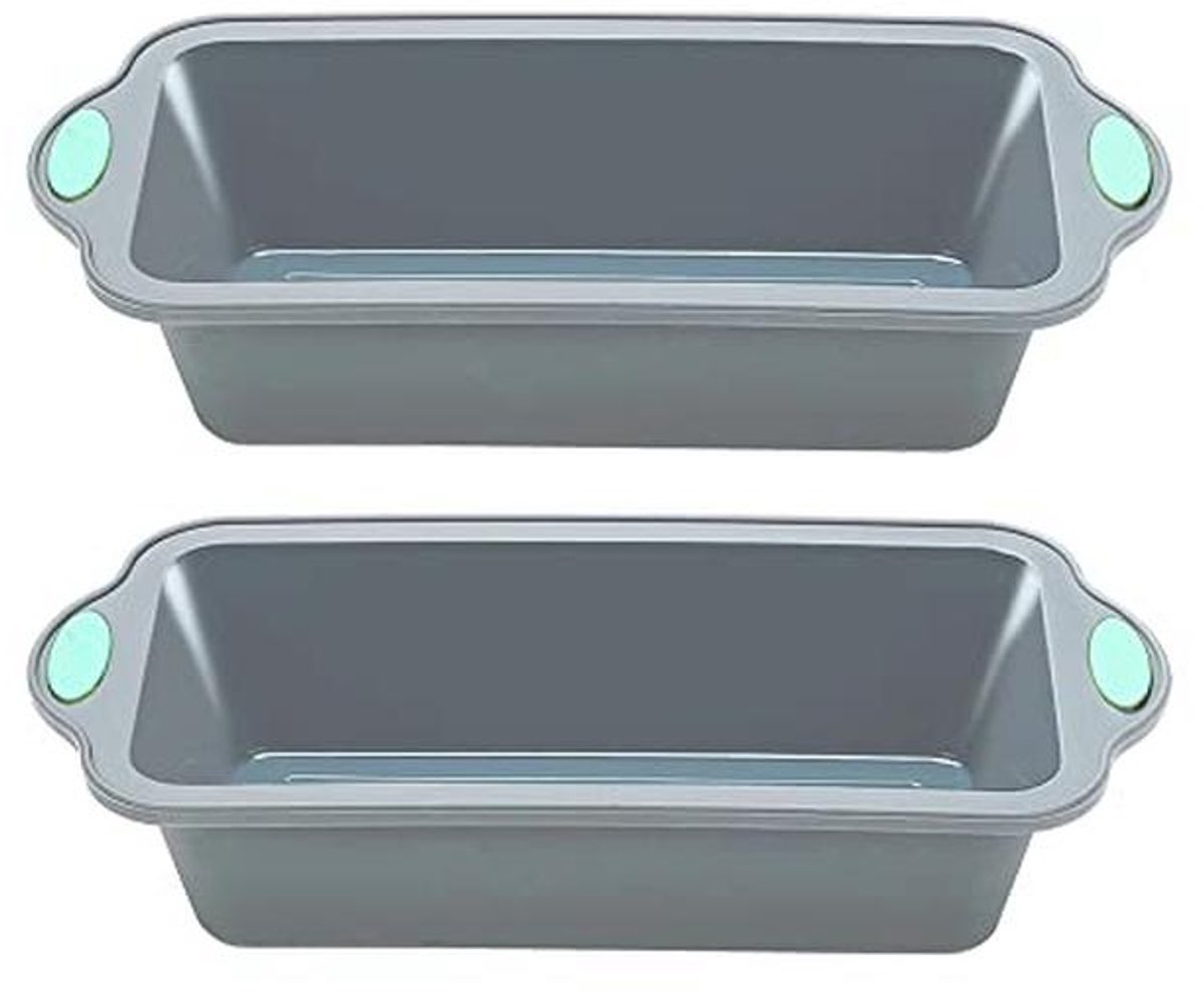 Siliconen Brood- en Cakevorm 9 Inch - 2 Stuks Vast en Flexibel Niet-Stick Bakgerei