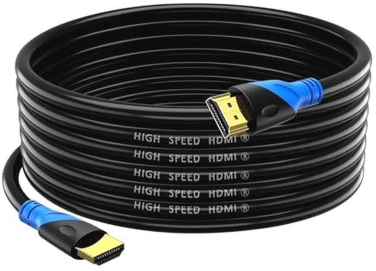 10m 4K HDMI kabel - Ultra High Speed met vergulde connectoren